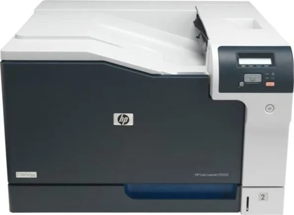 HP Color LaserJet Professional CP5225n - Printer - farve - laser - A3 - 600 dpi - op til 20 spm (mono) / op til 20 spm (farve) - kapacitet: 350 ark - USB, LAN