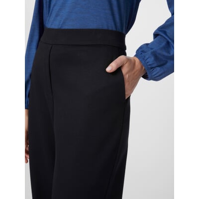 Damen-Jerseyhose, Schwarz