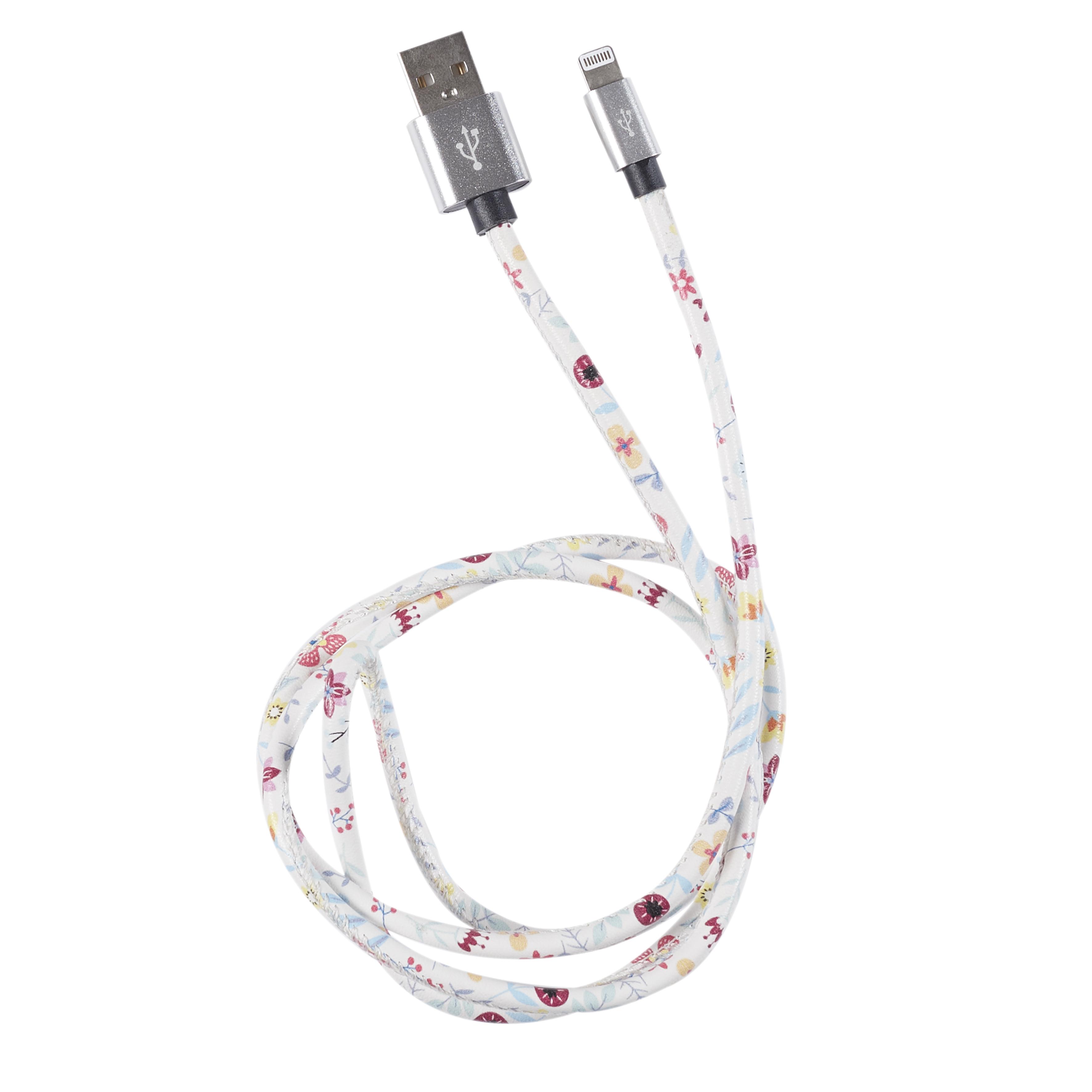 CABLE CHARGE ET SYNCHRONISATION IMPRIME LIGHTNING 3A 1M
