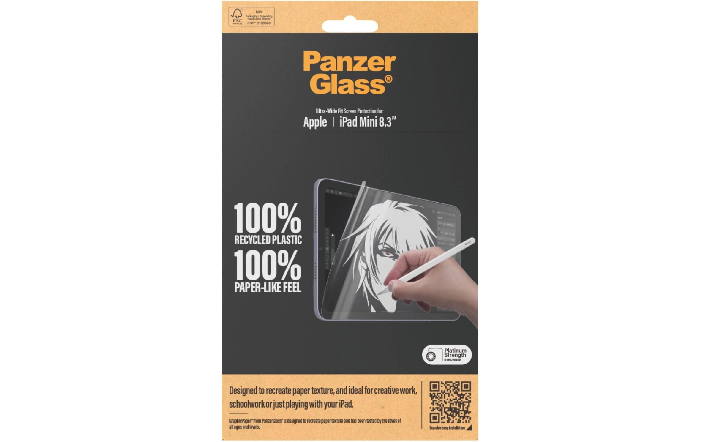PanzerGlass Schutzfolie »UWF GraphicPaper iPad mini 6th Gen, 8,3«