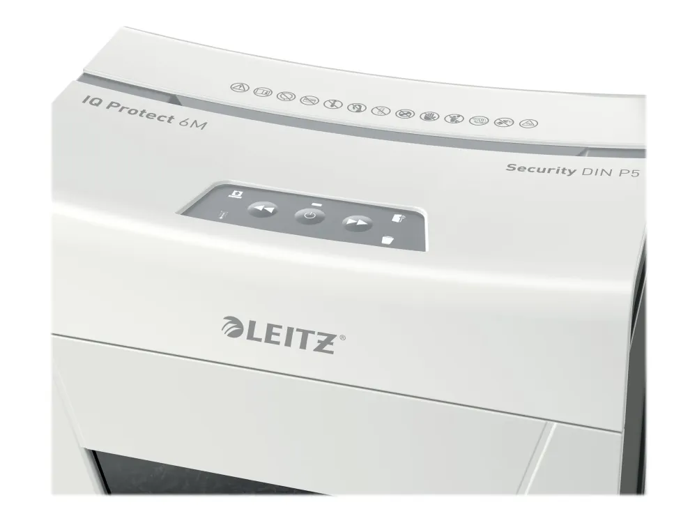 Makulator Leitz IQ Protect Premium 6M mikromakulering (P-5)