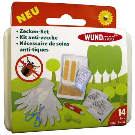 Wundmed Zecken Set 14-teilig