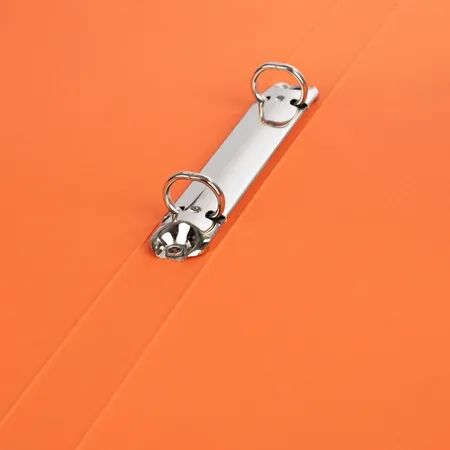 Idena Eco Ringbuch A4, 2 Ringe, orange, FSC-Mix