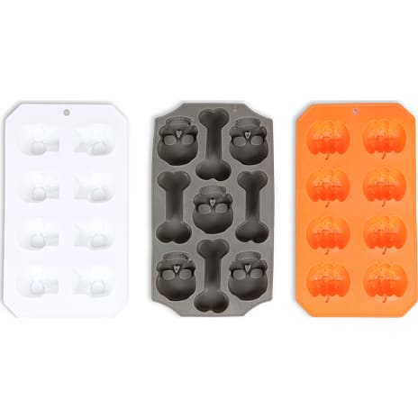 Halloween isterningbakke - flere varianter - assorteret