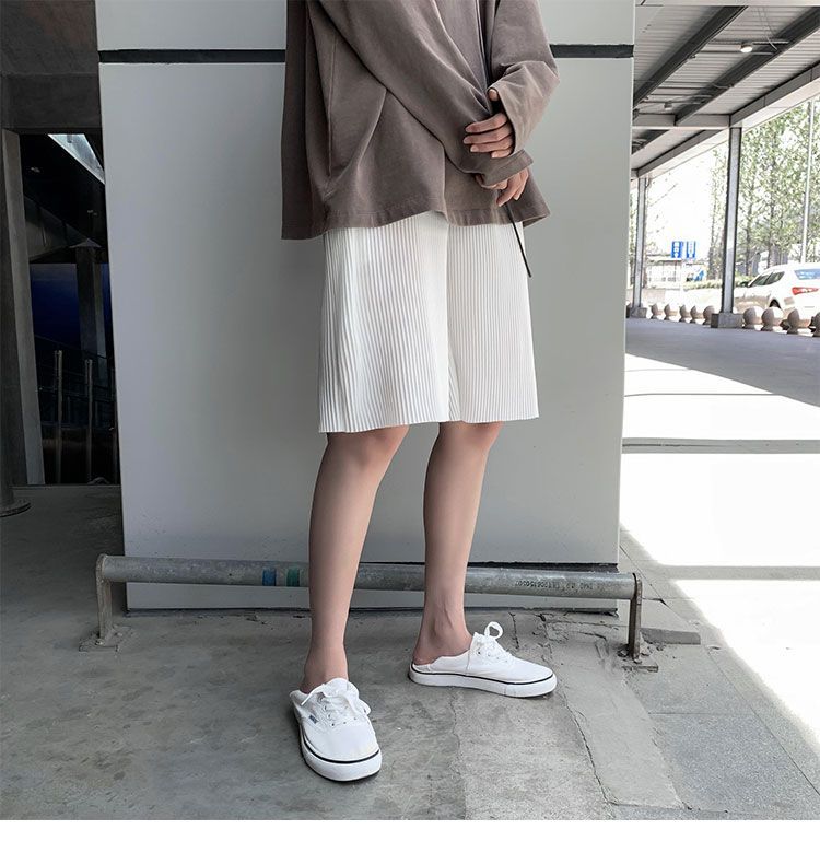 VEAZ - Geribbelde shorts