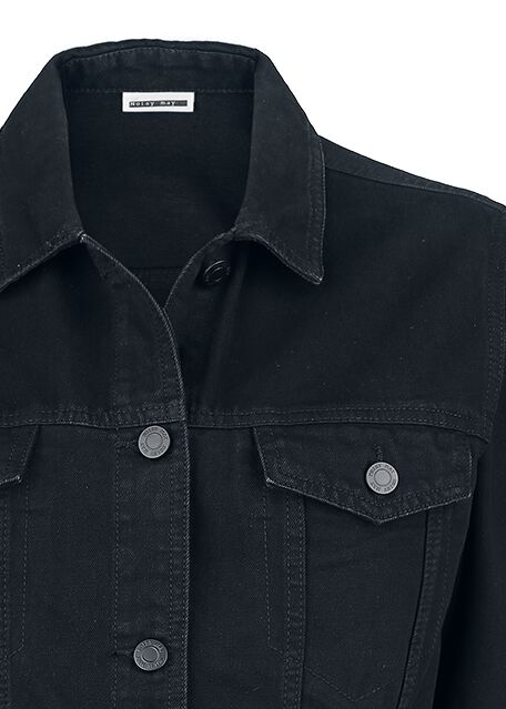 Veste en Jean Noire Ole | Noisy May Veste en Jean