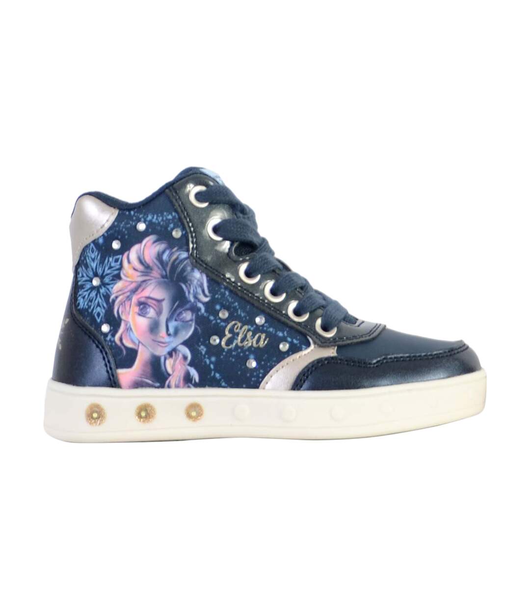Basket Montante Cuir Enfant Geox Skylin