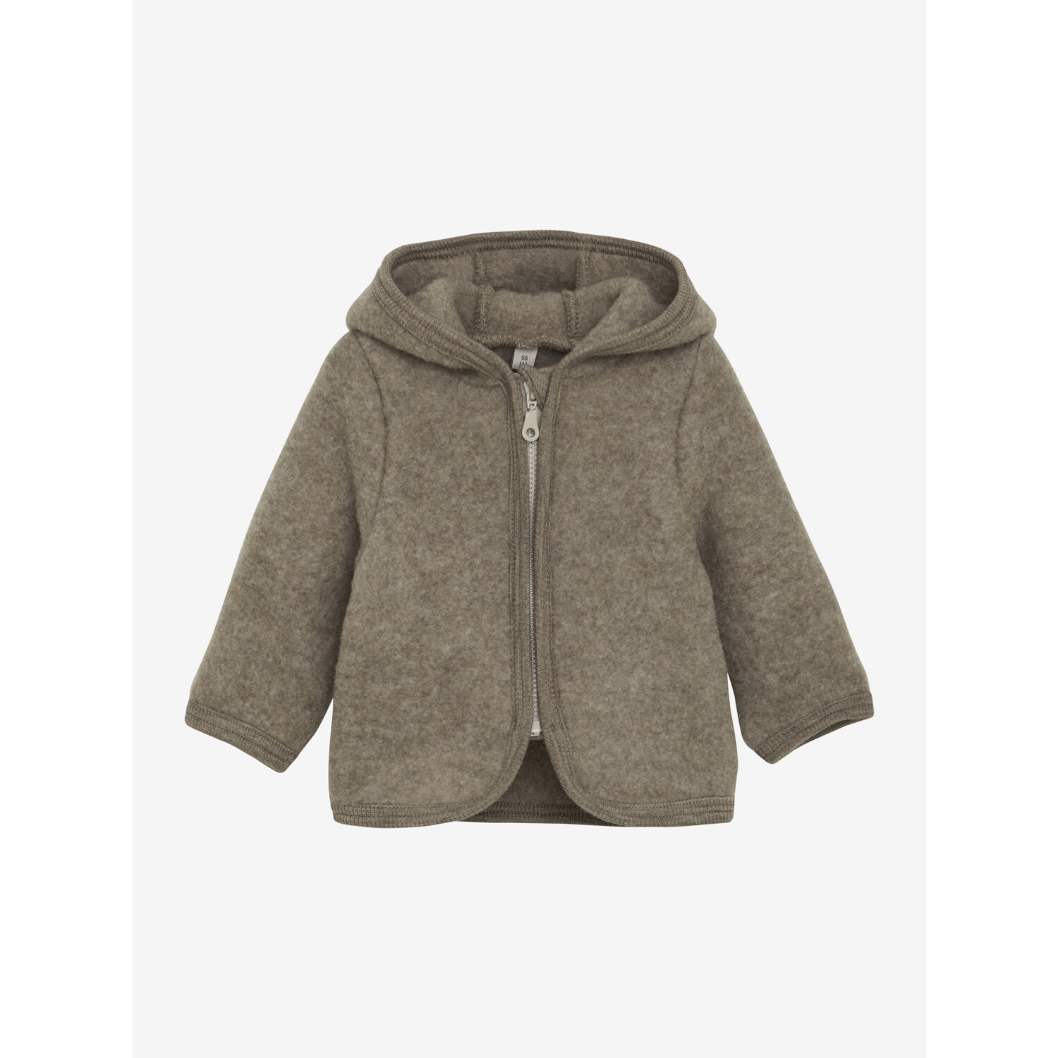 HUTTELiHUT | Jacket Ears Wool Fleece | Savannah Melange