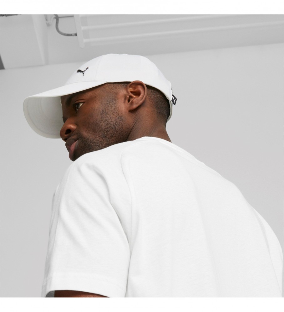 Boné de golfe Puma Metal Cat, branco