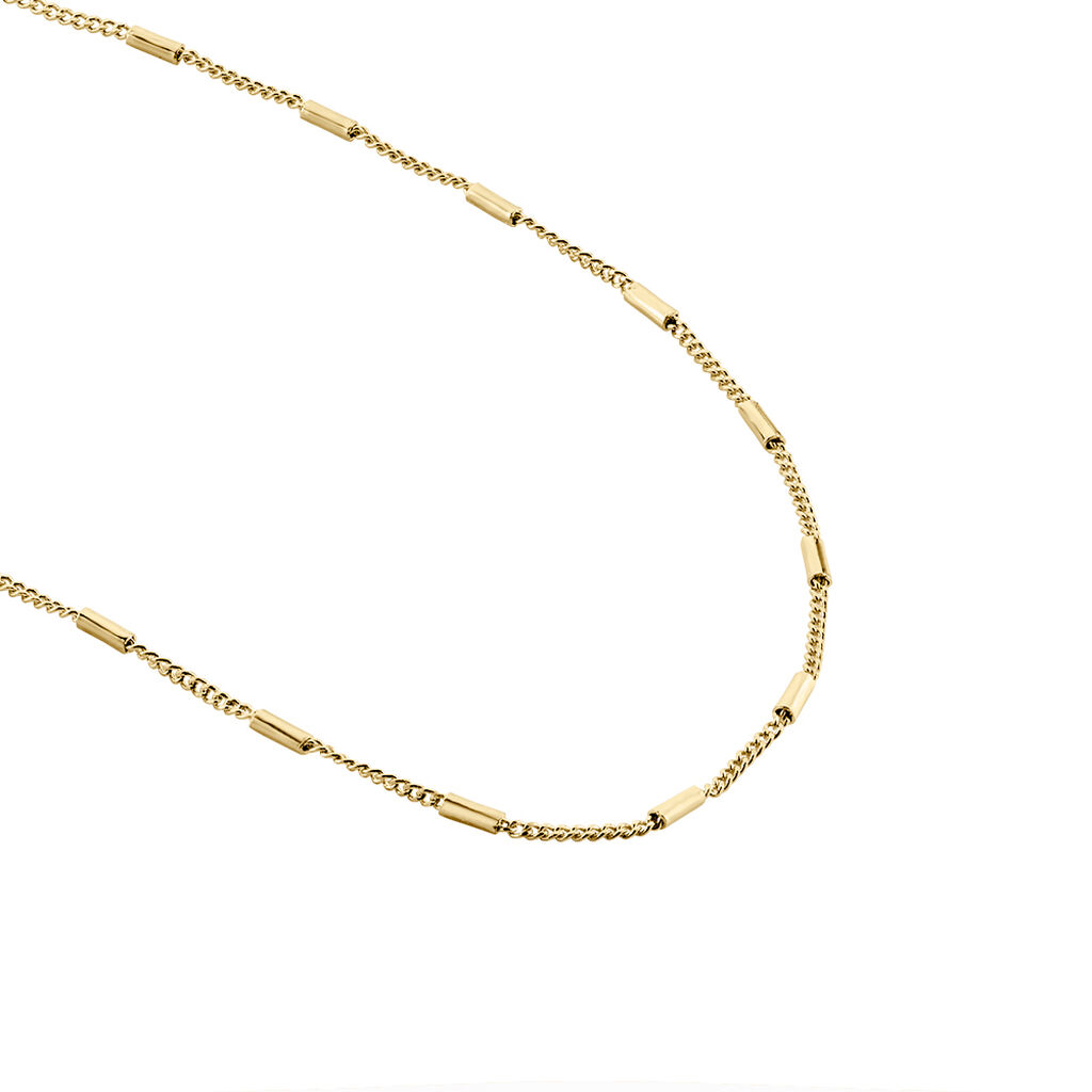 Collier Frans Plaqué Or