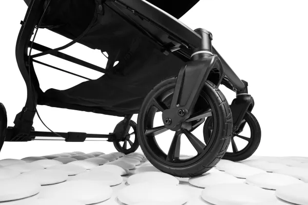 Baby Jogger city mini GT2 double, Baldakin, Tandem barnevogn, Ethvert køn, Solidt hjul, Sammenfoldelig, Sort