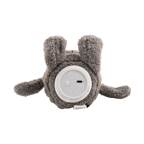 Flow Amsterdam Lou Plush Night Light – Grey