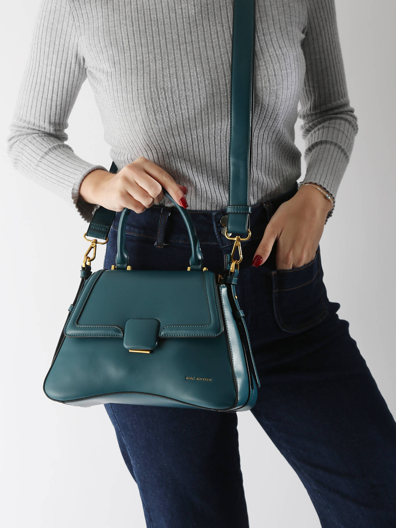 Sac port main et bandoulire Casual MAC ALYSTER