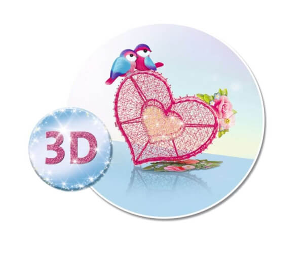 Ravensburger 18065 String it Maxi - 3D Heart