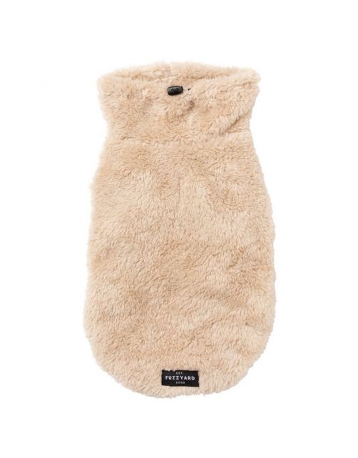 Fuzzyard Turtle Teddy Sweater Beige - Hondenkleding