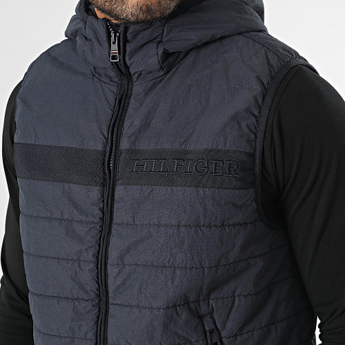 Doudoune Capuche Sans Manches GMD 1637 Bleu Marine