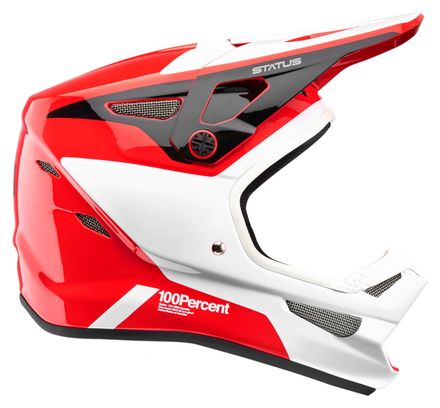 Casque Intégral 100% Status Hellfire Rouge / Noir