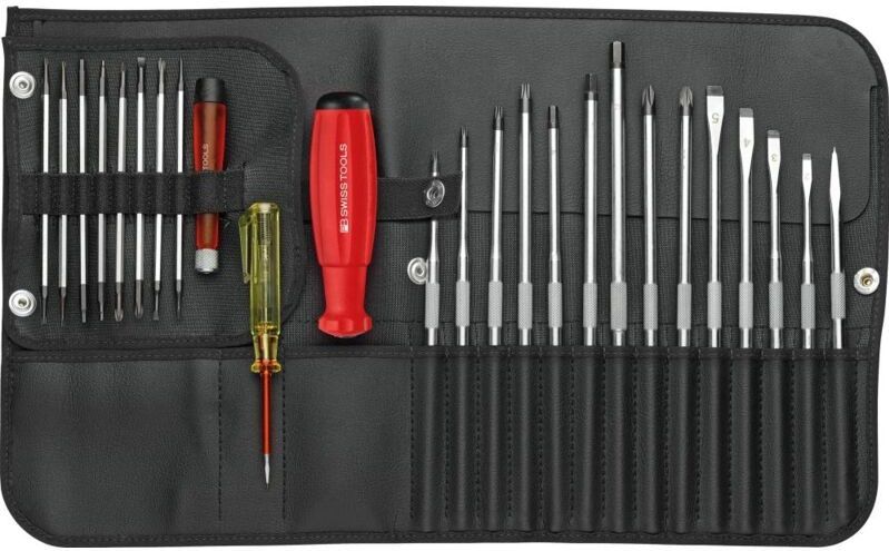 PB 8515 - Schroevendraaierset - Kunstleren Roletui - 31 Tools