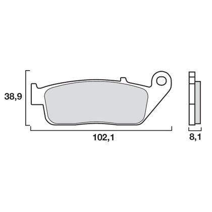 Plaquettes de freins Brembo Sinter Métal Fritté avant