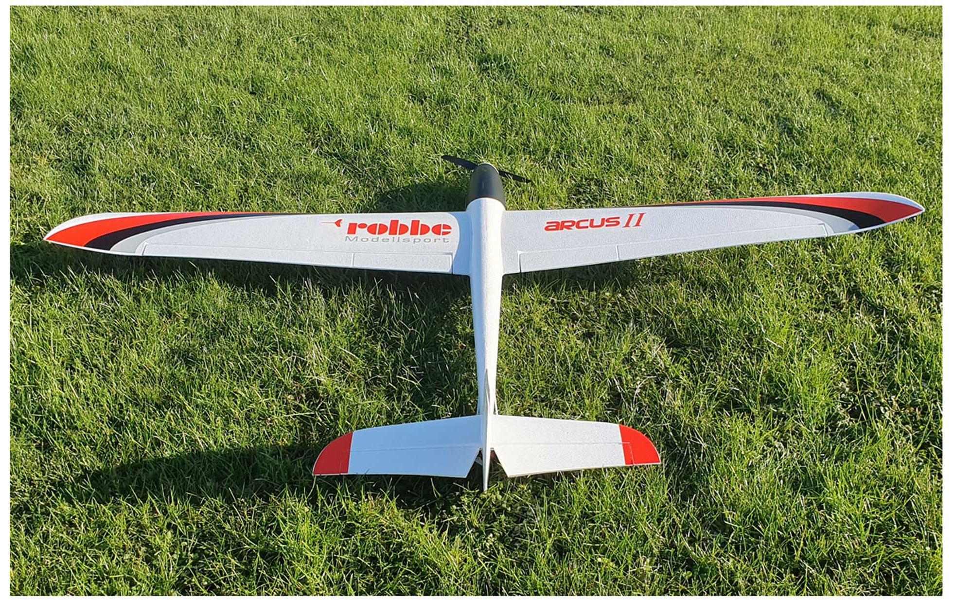Motorsegler ARCUS II, 1840 mm PNP<br>4-Kanal Elektrosegler mit Brushless Antrieb