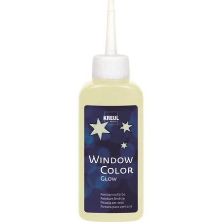 KREUL Window Color Nachtleuchtfarbe Gelb 80 ml