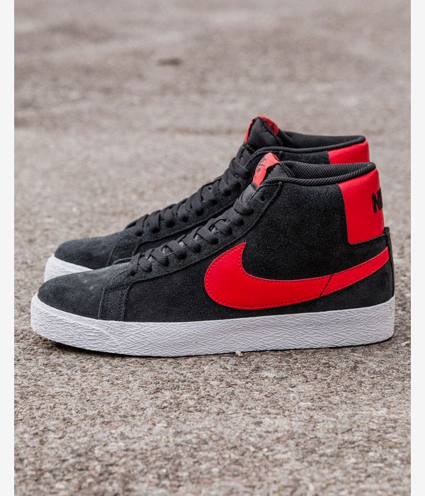Nike SB Zoom Blazer Mid Schuh (black university red)