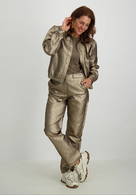 Geisha Blouse metallic 43684-20