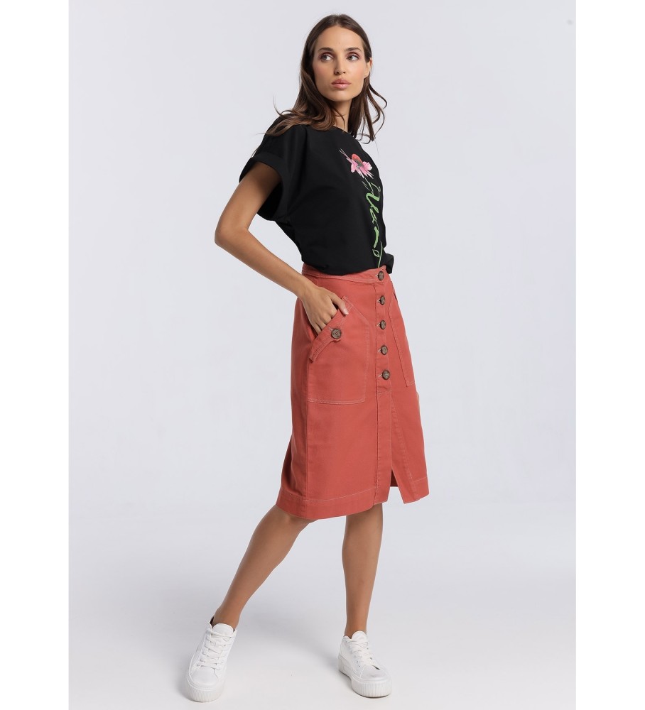 Victorio & Lucchino, V&L Falda 134688 vermelho