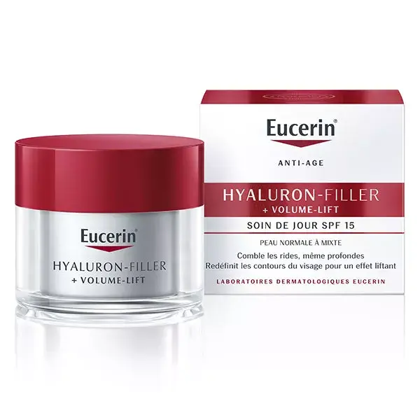 Eucerin Hyaluron Filler + Volume Lift Soin de Jour Anti-Âge SPF15 50ml