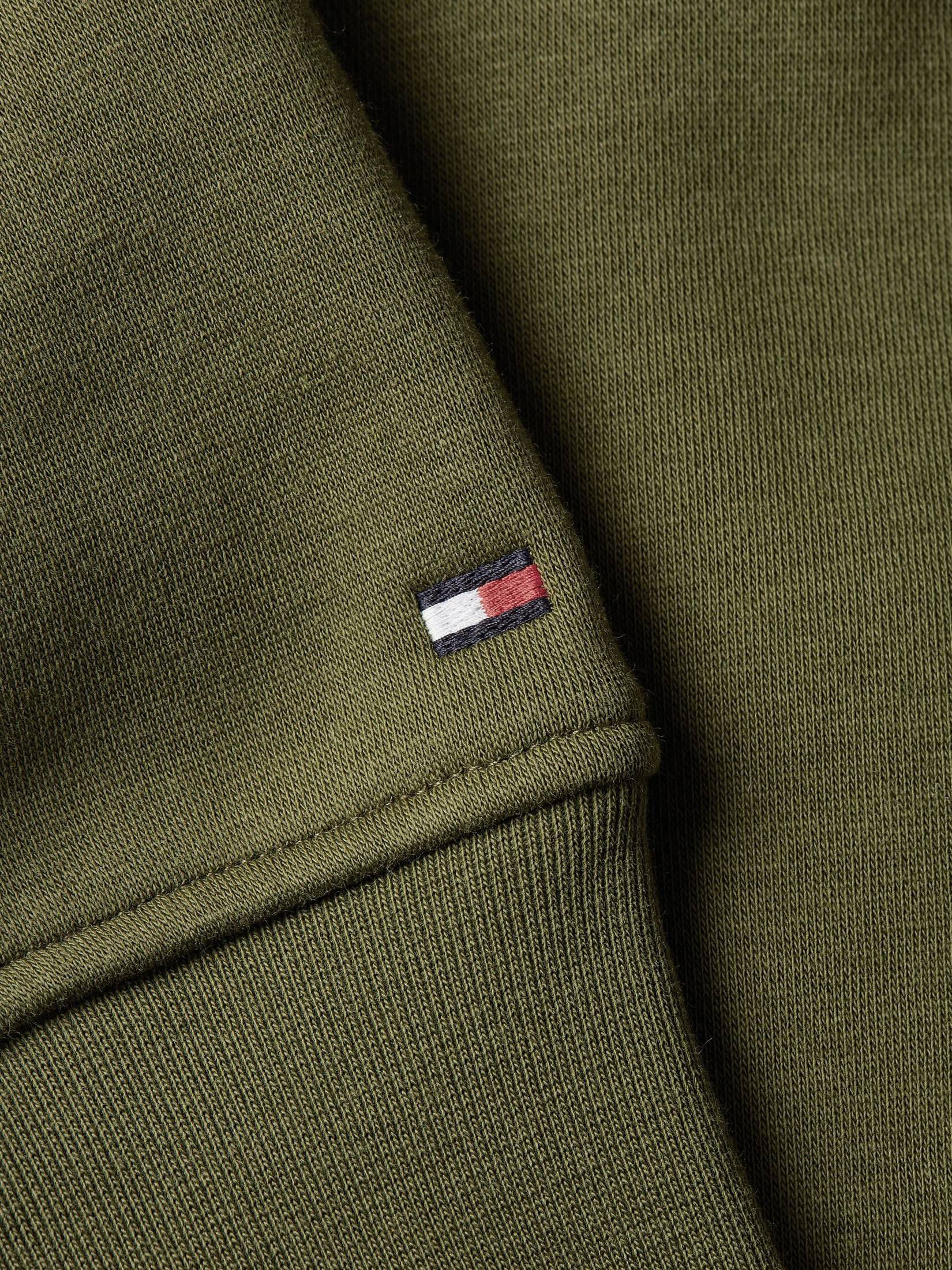 Tommy Hilfiger| Herren Sweatjacke MIX MEDIA ZIP THRU STAND COLLAR