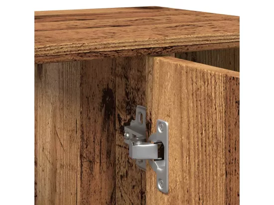 Armoire de salle de bain vieux bois 60x32x53,5 cm