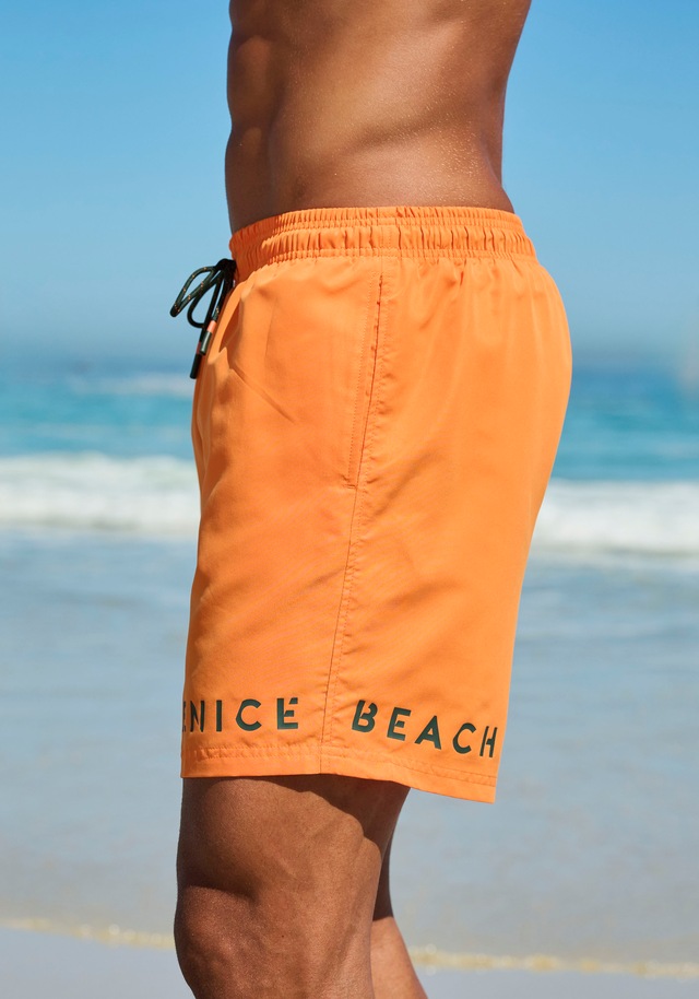 Venice Beach Badeshorts , seitliche Eingrifftasche mit Reissverschluss