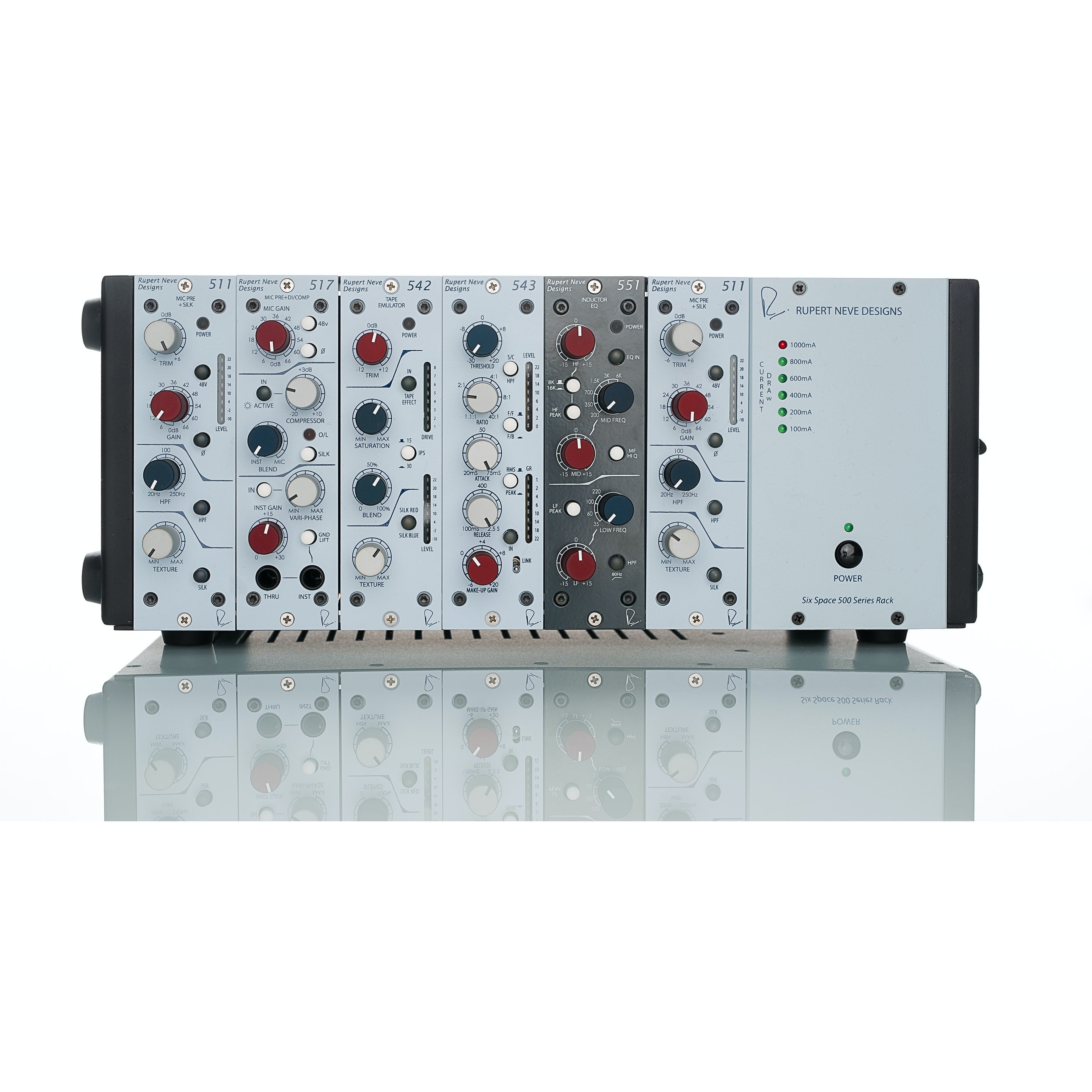 Rupert Neve R6 19 inch rack voor 500 serie modules