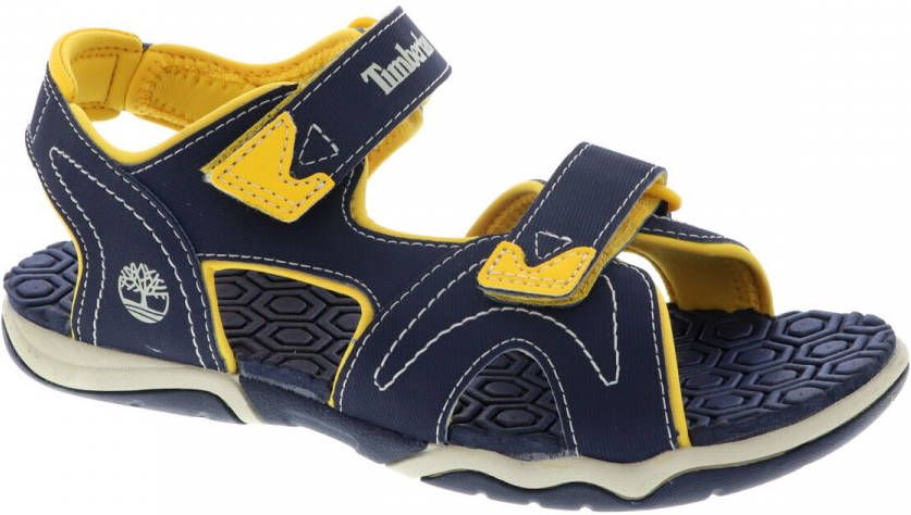 Timberland Adventure Seeker teenslippers Kinderen 2-Strap geel blauw