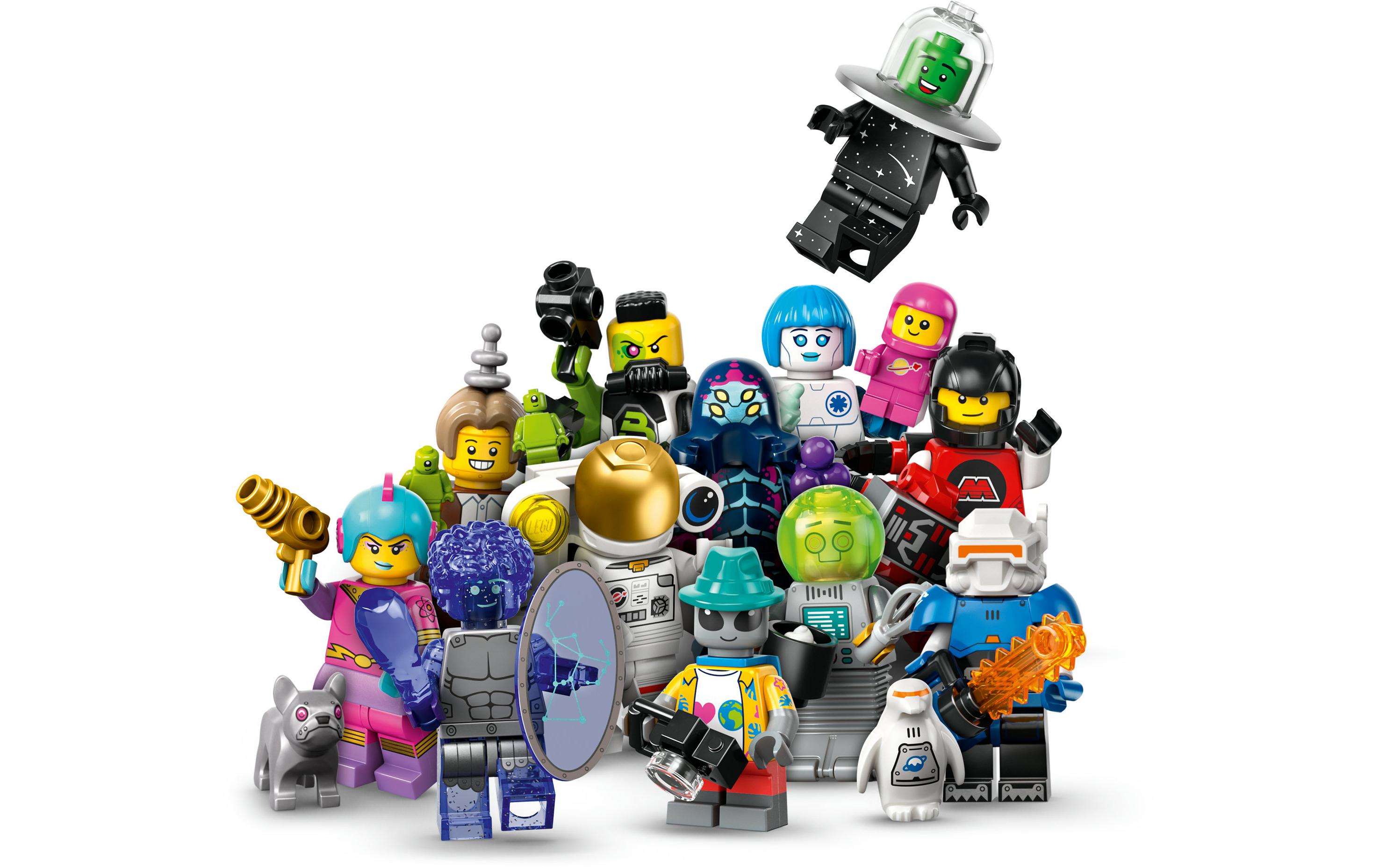 Minifigures Weltraum Serie 26 71046Weltraum-Spielzeugfigur in Überraschungstüte