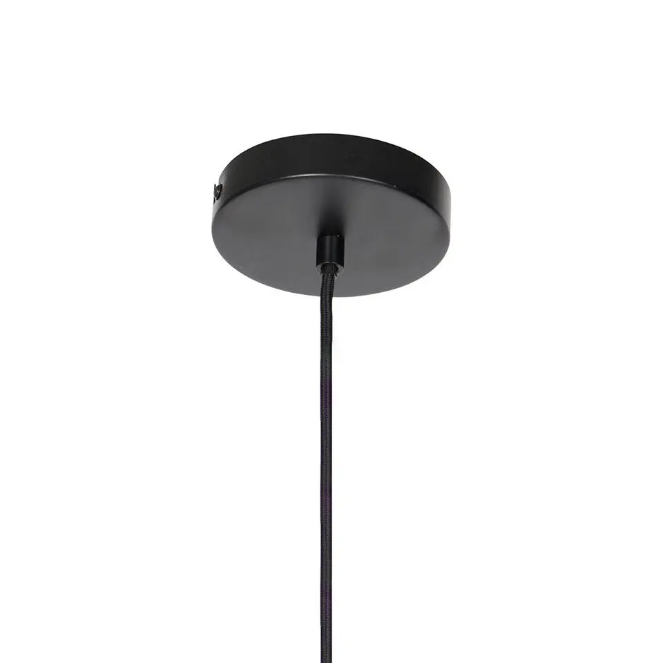Qazqa hanglampen zuzanna grijs e27