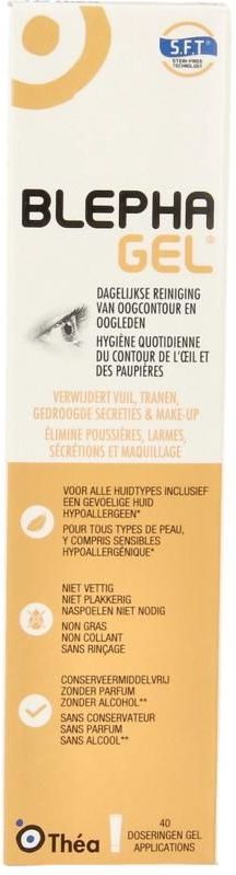 Blephagel - Ooglid Reiniging Gel - 30 Gram - Steriele Gel - Geschikt voor Gevoelige Huid