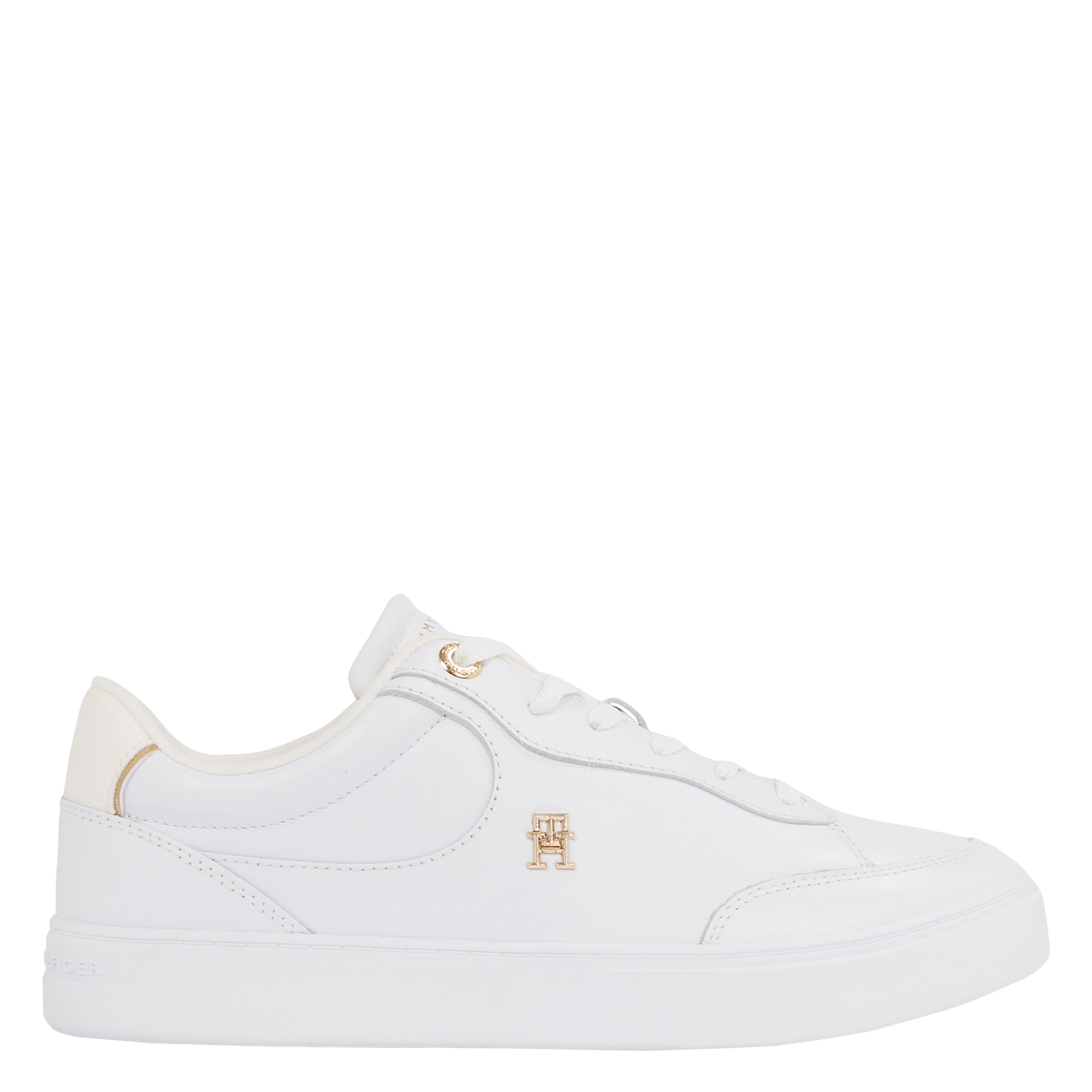 Baskets basses en cuir | Blanc