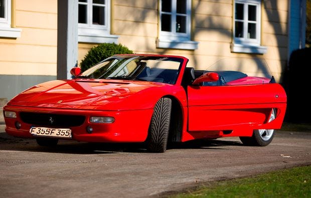Ferrari selber fahren in Tecklenburg als Geschenk