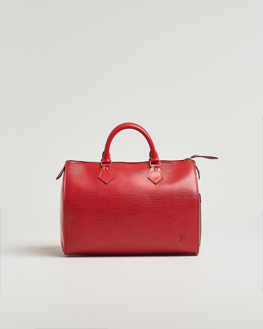 Louis Vuitton Pre-Owned Speedy 30 Handbag Epi Leather Red