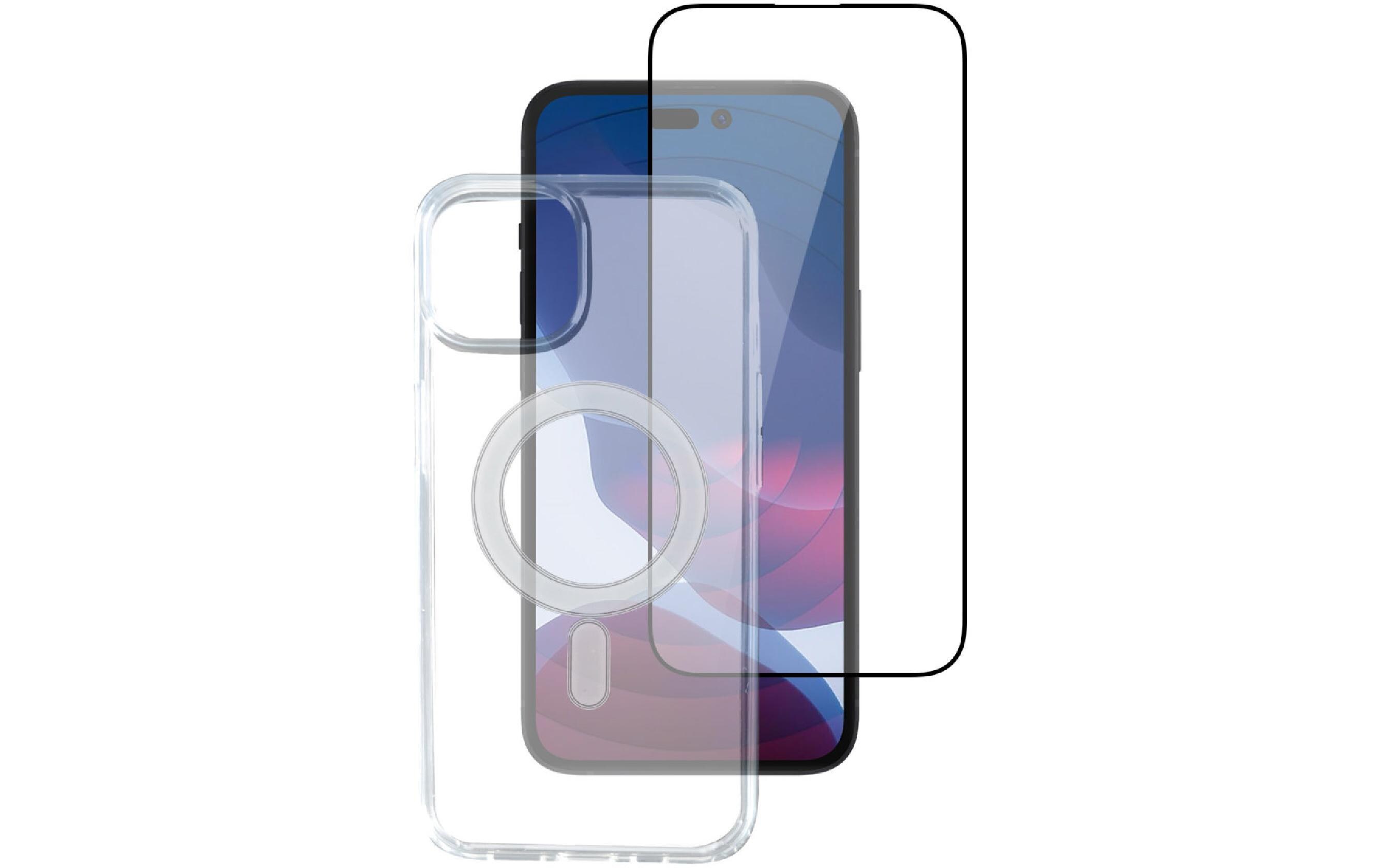 360° Starter Set X-Pro Full iPhone 14 Pro MaxSet aus Displayschutzfolie und MagSafe kompatiblen Schutzhülle für das Apple iPhone 14 Pro Max