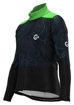 Veste Hiver Imperméable PIRINEUS Map Noir/Vert