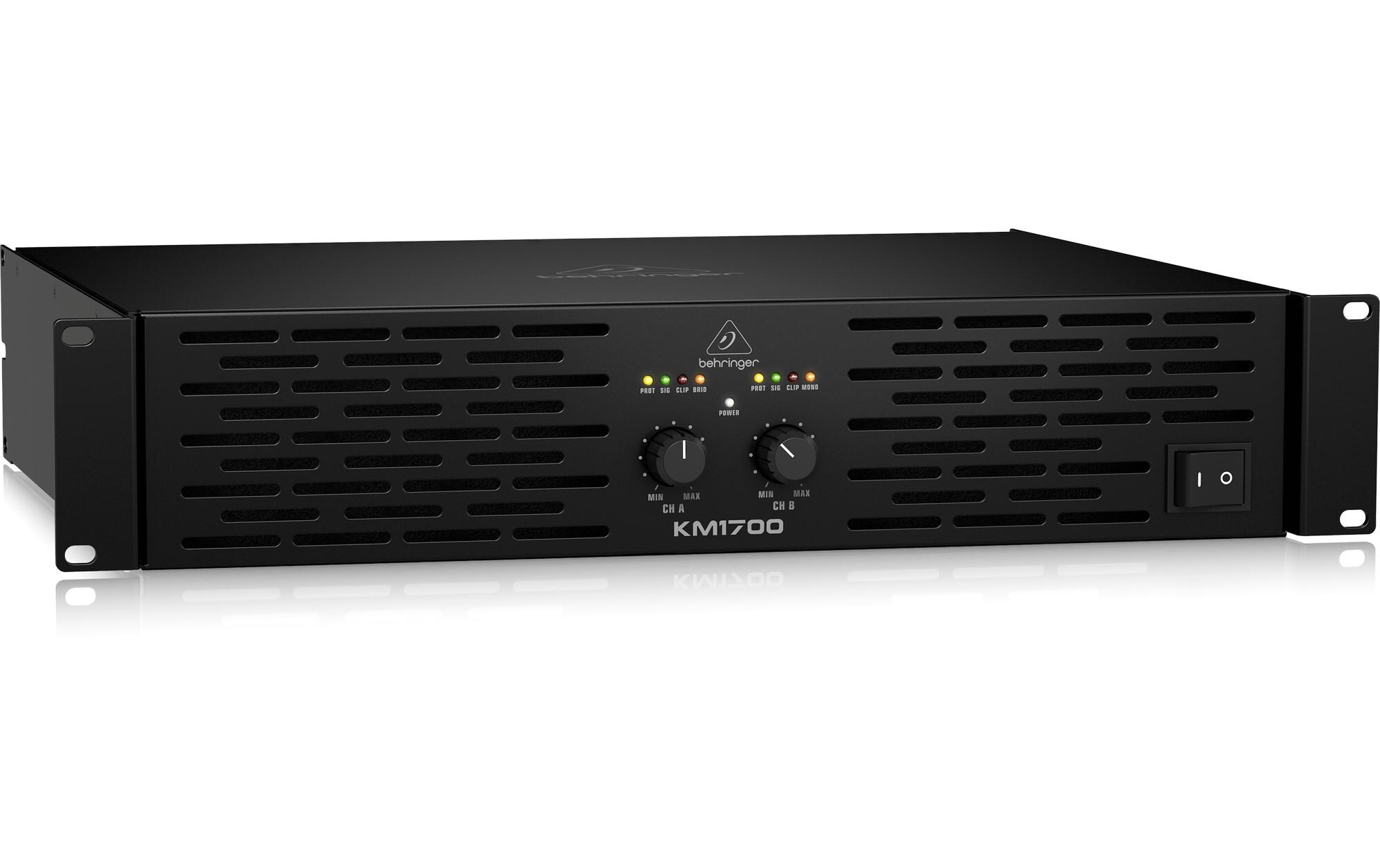 Endstufe KM1700<br>Zweikanal-Endstufe mit 2 x 800 W