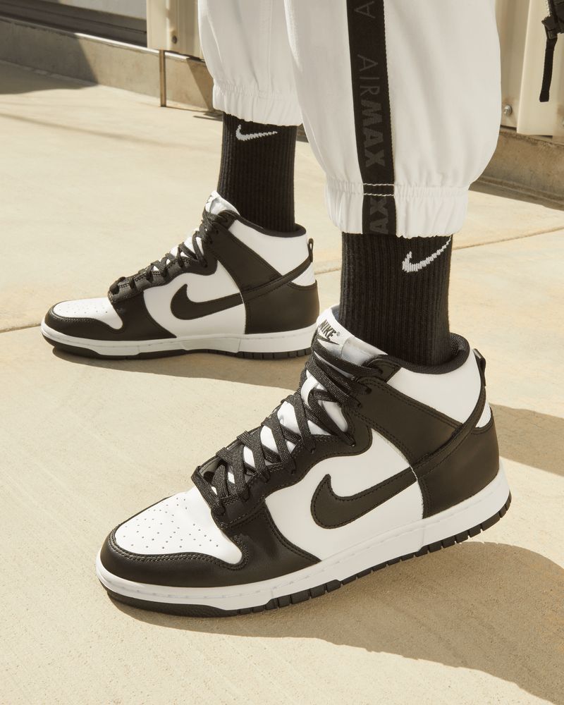 Chaussures Nike Dunk Blanc & Noir pour homme