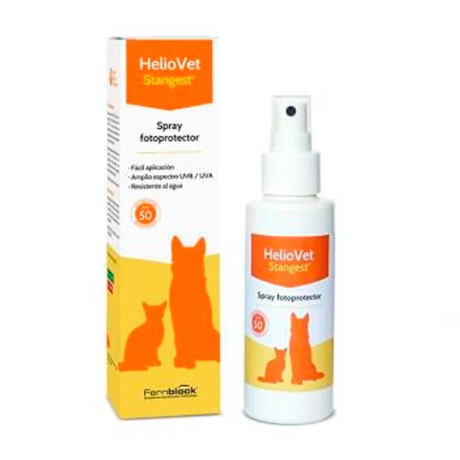 Protetor solar em spray Stangest Heliovet para cães e gatos