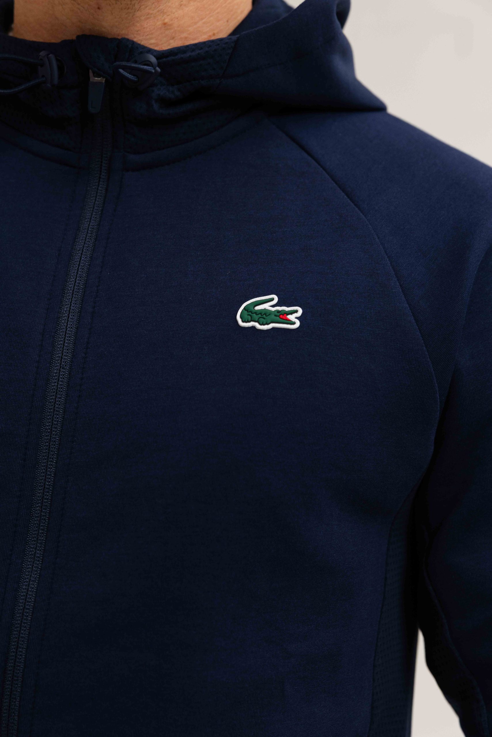 Lacoste Sport Hooded Trainingspak Heren Donkerblauw