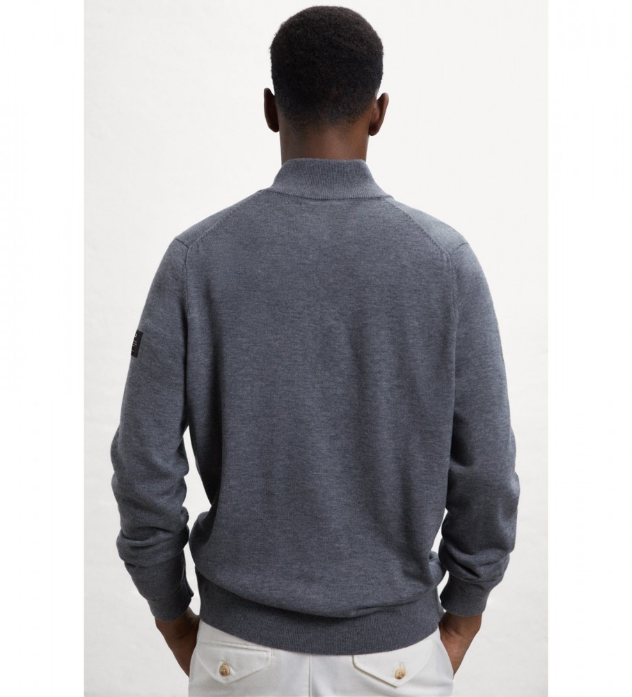 Camisola ECOALF MANDARINA KNIT cinzento