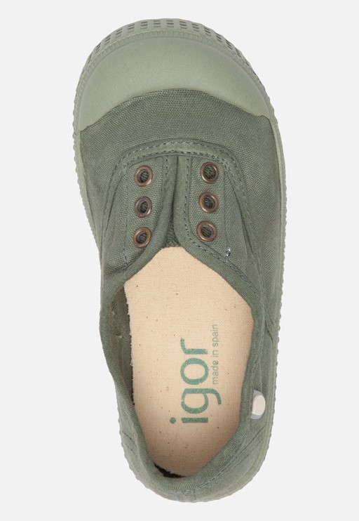 Igor Berri sneakers groen Textiel