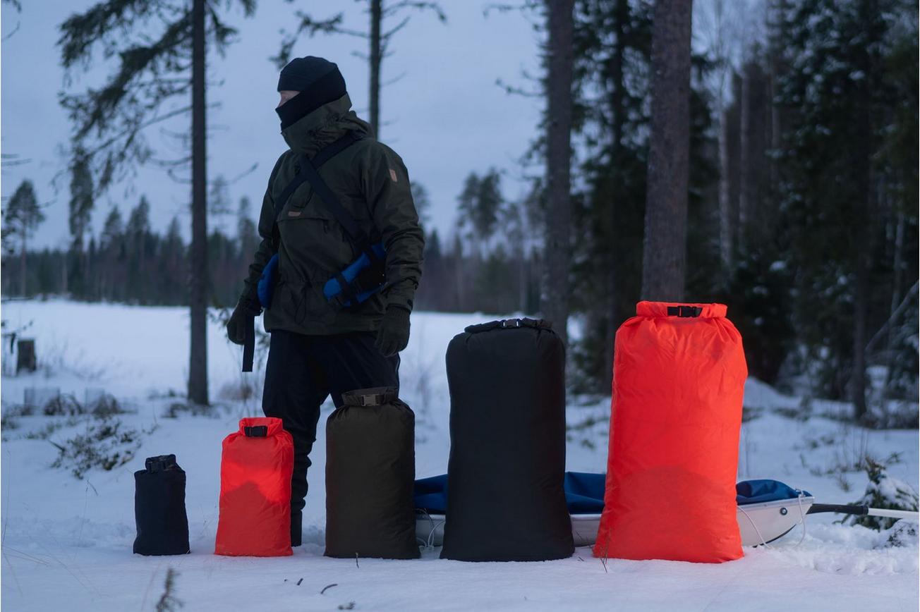 Savotta Rolltop Stuffsack 210D Polyamide opbergzak 5L bruin