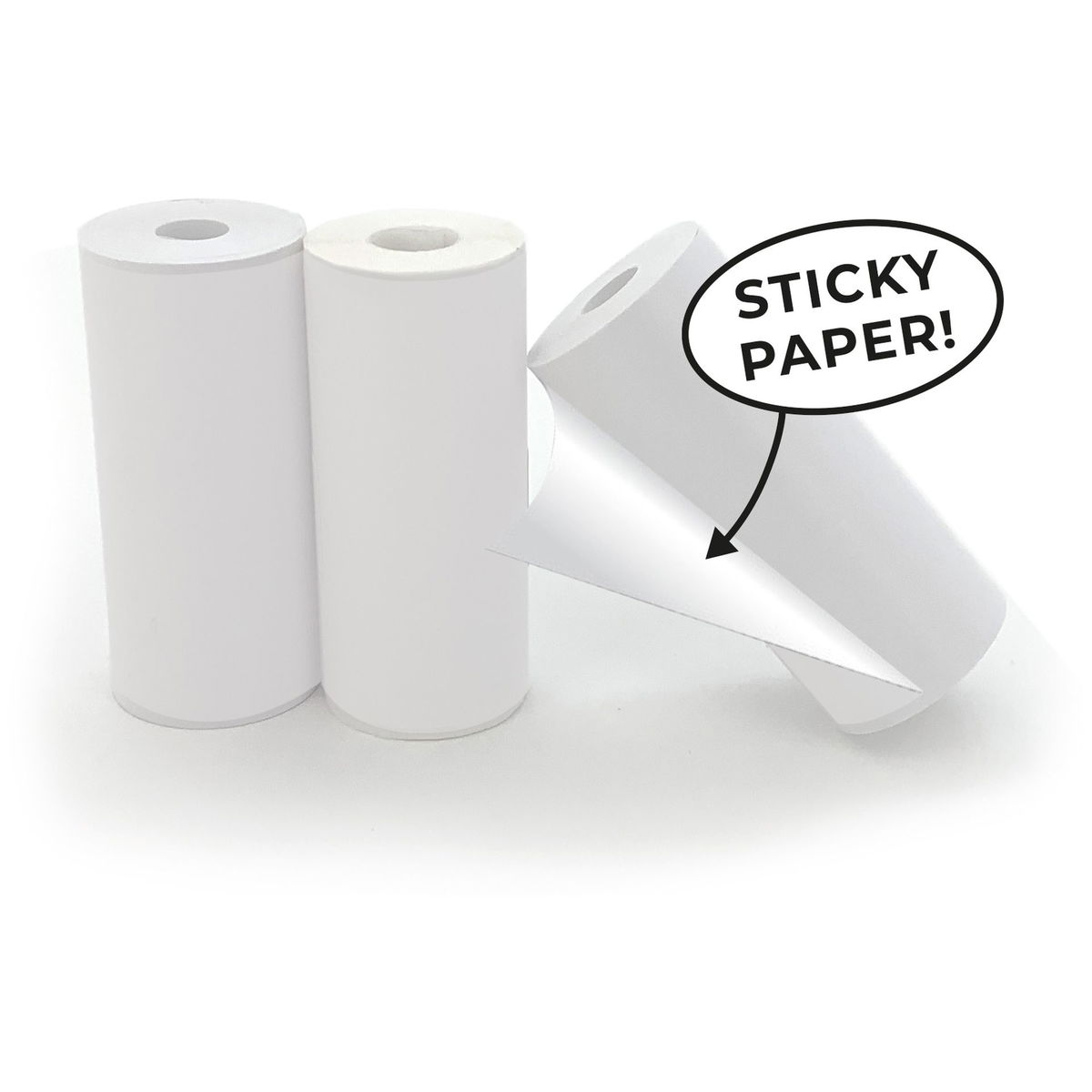 HOPPSTARHOPPSTAR   Papierrollen selbstklebend 3er Nachfüllpack